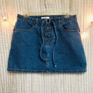 Jean skirt